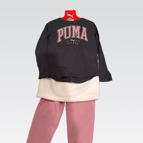 Puma Pink and Gray Kids' Outfit Set - Picture 5 of 8